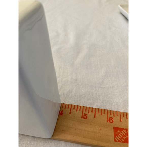 Rae Dunn Artisan Collection Happy Stay Humble Ceramic Tray & Block - Picture 7 of 10